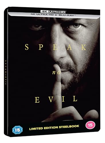 Speak No Evil [4K Ultra HD & Blu-Ray] Limited Edition Steelbook