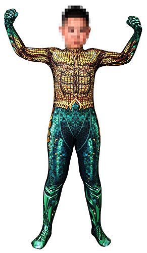 Zhenping Superhero Cosplay Jumpsuit Justice Superhero Costume Halloween 3D Spandex Zentai (165-170Cm) #TOP7