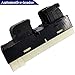 Automotive-leader 25401-CD02A Window Master Switch Replacement for Infiniti G35 2004-2007, for Nissan 350Z 2003-2008 25401-CD000 25401-CD010 25401-CD02D