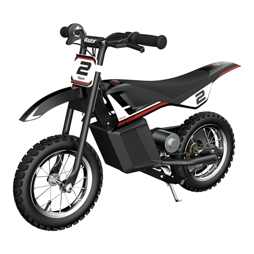 Razor Unisex-Youth Mx 125 Electric Bike, Schwarz, Einheitsgröße