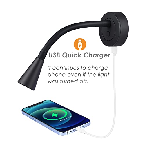 Acegoo AX-12V-RL-USB Led Reading Light Rv Dimmable Reading Lamp thumb #4