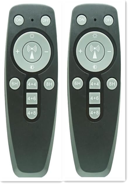 HCDZ Replacement Remote Set of 2 for Anzid Solar LED Lights - Exact Visual Match Required (Compatible for ZJOJO/VOOJOY/Deepn/INSDEA)