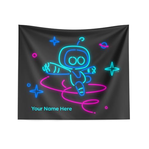 Sony Playstation Astro Neon Wall Hanging 34x40 inches