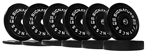 Olympic Bumper Plates Set, 2" Weight Plates for Strength Training & Weightlifting, Paris or Set or Set with Barbell, Multiple Options