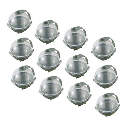 Molde Esférico Para Hielo 12 Piezas Verde miniatura 1