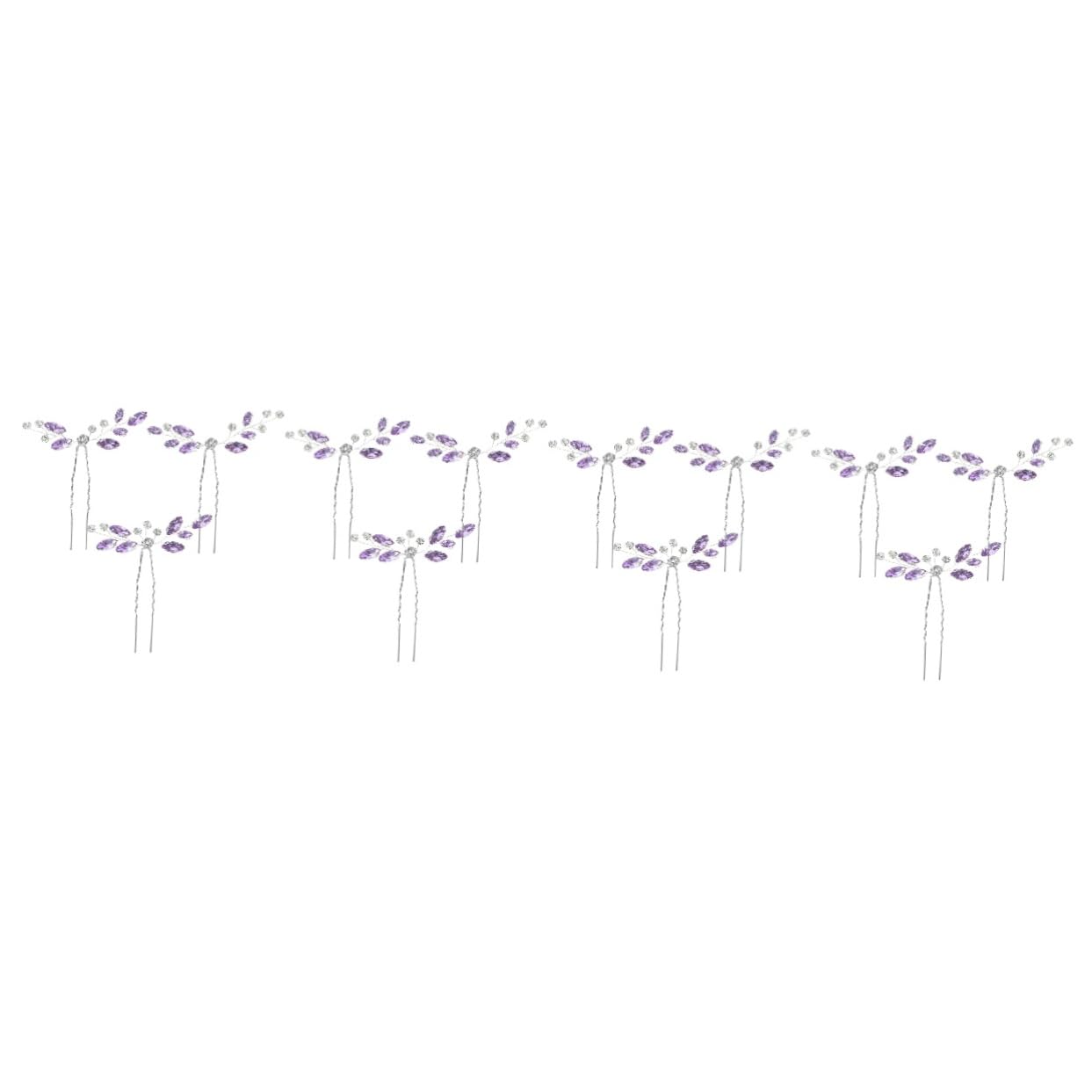 Didiseaon 12pezzi Fermagli Per Rhinestone Accessori Per Sposa Clip Per Acconciature Matrimonio Eleganti e Resistenti Decorazioni Per Per Bride e Damigelle