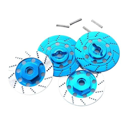 12mm���^���z�C�[���w�b�N�X�n�u�A�_�v�^�[Brake�f�B�X�N��TT01 TT02 94123 D4����ѓ��l�̃��f���̂悤��1 10�X�P�[��RC�Ԃƌ݊���������܂�(Blue)