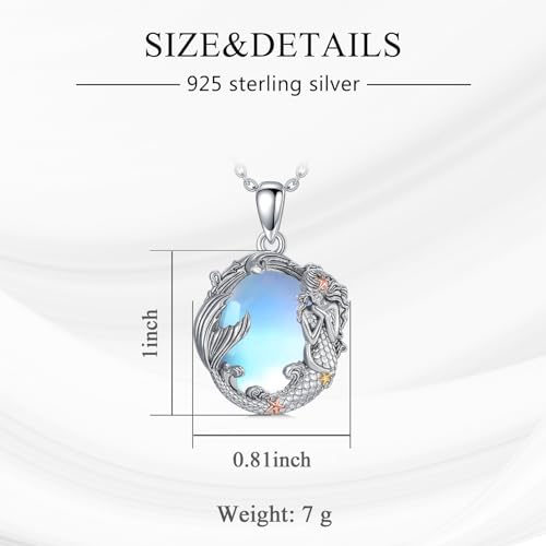 Collier sirène en argent pour illuminer vos tenues du quotidien
