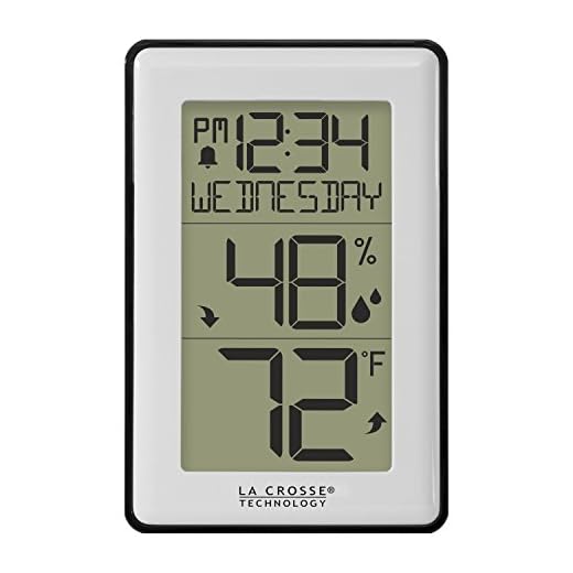 La Crosse Technology 308 1911 Indoor Temperature Station with Humidity Alerts product image
