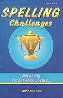 Spelling Challenges: Word Lists for Champion Spellers B000JL64LO Book Cover