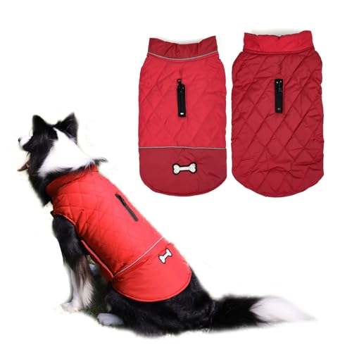 PETCUTE Cappotto Invernale per Cani Impermeabile