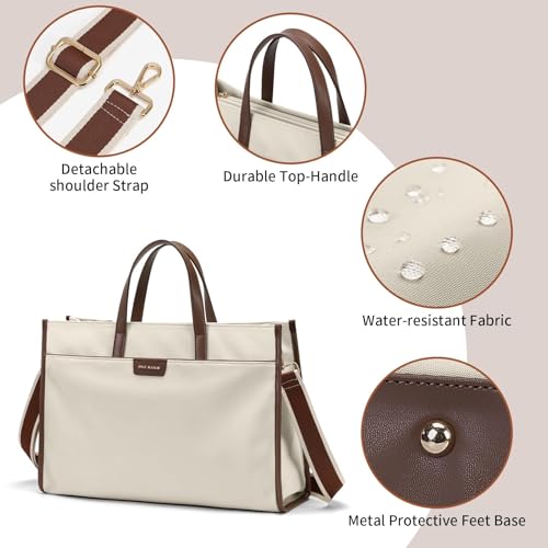 GOLF QUALITY Torba na laptopa Torba na laptopa Messenger Torby na ramię dla kobiet, Morela, 15.6 Inch, Wypoczynek