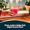 Libbey Cosmopolitan Stemless Martini Glasses Set Of 12, Dishwasher Safe Holiday Martini Glass, Lightweight Cocktail Glass Set for Wedding Party #4