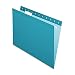 Pendaflex Reinforced Hanging File Folders, Letter Size, Teal, 1/5 Cut, 25/BX (4152 1/5 TEA)