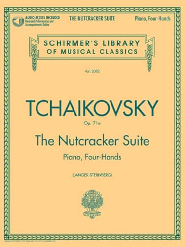 Tchaikovsky: The Nutcracker Suite Op. 71a | Piano Duet Sheet Music Songbook with Online Audio | Classical Christmas Repertoire for Intermediate ... Library of Musical Classics, 2082)
