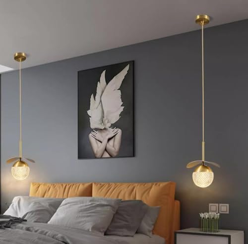 Luces colgantes de estilo moderno para iluminación de dormitorio 5