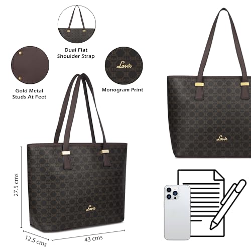 Image of Lavie Women's Sherry Tote Handbag | Tote Bag for Work | Ladies Purse | Stylish Shoulder Bag | Gift for Women