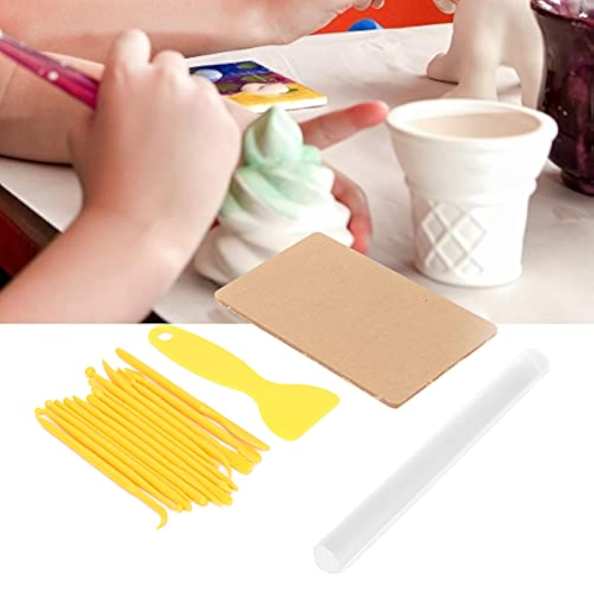 Modeling Pottery Tools for Clay Sculpting