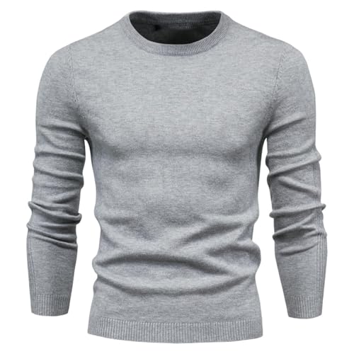 Suéter de cuello alto térmico Jersey contra el frío informal y liso