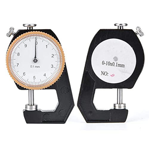 Calibrador de espesor de 0 a 10 mm con dial miniatura 5