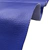A-Express Grained Faux Leather Fabric Waterproof Heavy Duty Leatherette Vinyl Leathercloth Upholstery Textured Material - Royal Blue Half Metre 50cm x 140cm #1