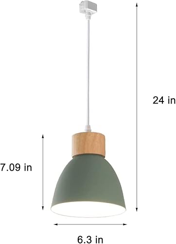 Miniatura 23 de Kiven Lámpara de pista tipo H, moderna luz colgante de pista de aureo, longitud ajustable, pedante de luz de pista para dormitorio, cocina, hogar