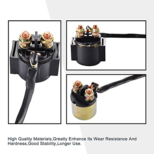 Goofit Solenoid Starter Relay Replacement For 4-Stroke Gy6 Engine 50Cc 150Cc 200Cc 250Cc Atv Dirt Bikes Scooters Go Kart Buggy Quad 4 Wheeler Pit Bike Moped #TOP3