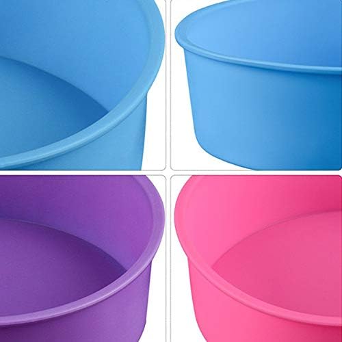 Marlon Nancy Red Silicone Cake Bread Loaf Pan Tins Non-stick Soap Baking Mould Bakeware Tray(color)