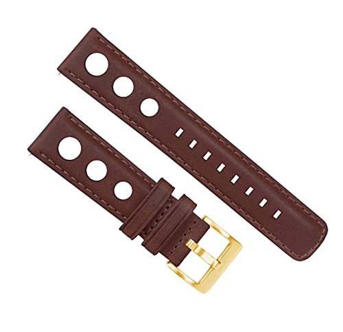 Image of Barton Racing & Rally Horween Leather Straps with Integrated Quick Release Spring Bars - Watch Bands