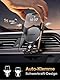 UGREEN Handyhalterung Auto Handy Halterung PKW Lüftung Schwerkraft Handy Autohalterung KFZ Handyhalter fürs Auto kompatibel mit iPhone 16 15 14 13 12Pro Max, Galaxy S23 Ultra S22 S21 (Schwarz)