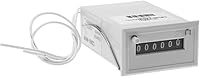 Vista 8 de Contador electromagnético CSK6-NKW Contador de pulso de 6 dígitos (DC 12V)