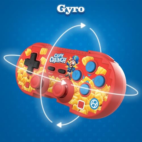 Image of Hyperkin Limited Edition Pixel Art Wireless Bluetooth Controller - Officialy Licensed - Cap'n Crunch Controller For Nintendo Switch 2 / Switch /Oled, PC, Mac, Android, iOS