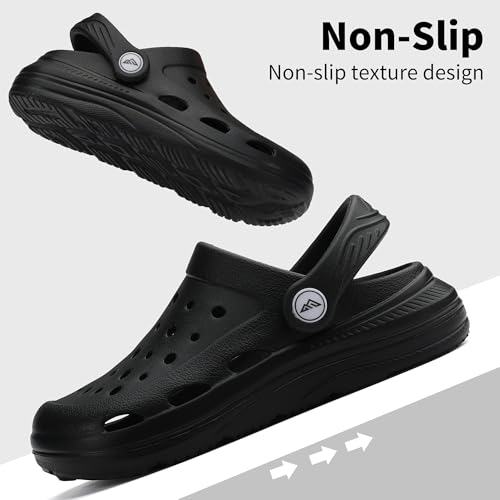 Image of Kids Tie Dye Garden Clogs for Boys Girls | Lightweight Slip-On Water Shoes with Arch Support