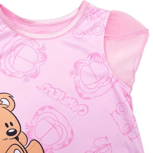Garfield Girls' Nightgown, Soft & Cute Pajamas for Kids3