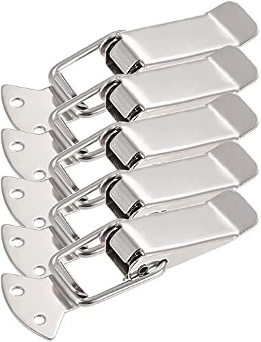 XYWHPGV Spring Loaded Lever Latches Iron Clamps 110mm Length for Trunk ...