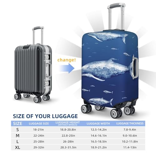 Housse de bagage anti-rayures pour protéger la valise en soute - 2