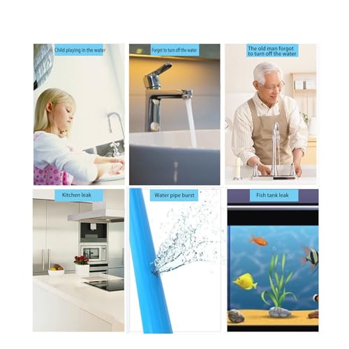 WiFi Water Leak Sensor, Smart Home Leakage Flood Alarm System, Suitable for Kitchen Bathroom and More - Image 4
