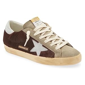 Golden Goose Women’s Mid Star Leather Upper Star Sneakers