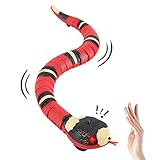 FauKait Realistic Simulation Smart Sensing Snake Toy Cat Interactive Toys Electric Infrared...