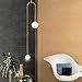 GHY Lampada Sospensione Comodino Moderno 2 Teste Luce Pendente Applique Filo Lampadine G9 Lampada Soffitto Metallo Cromato Soggiorno Sala Pranzo Cucina Tavolo Pranzo Decorazione Lampadario,d'oro