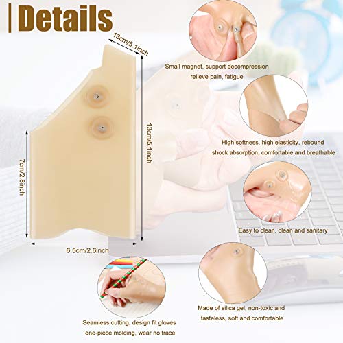 4 pezzi in gel supporto per pollice e polso tutore...