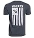 Vortex Optics Patriot Short Sleeve Shirt - Navy Heather - X-Large