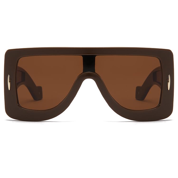 bullabulling Fashion Mask Sunglasses for Women Men Oversized Futuristic Shield Sun Glasses Oversized Flat Top Sunnies2