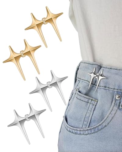 【Ampia Gamma di Usi】Bottone jeans per stringere adatto per la maggior parte dei jeans, pantaloni, gonne, cappotti, giacche, donne uomini, adolescenti universale, può anche essere utilizzato come un pulsante decorativo per cappelli, sciarpe, zaini, scarpe, vestiti, o come un regalo per la scelta giusta, una vasta gamma di usi