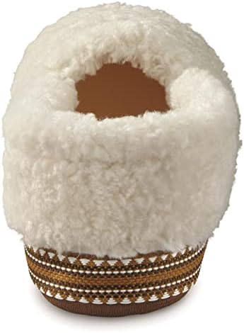 ARIAT Women's Snuggle Warm Soft Plush Acrylic Upper Rubber Outsole Indoor & Outdoor Slippers, Appaloosa, Medium | Image 4