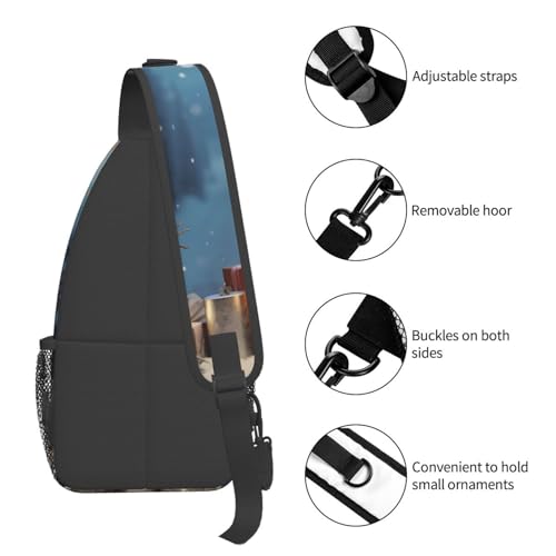 Bolso cruzado unisex para viaje y senderismo miniatura 4