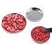 CTKcom 1-Ounce Metal Tins Screw Top Flat Aluminum Silver Slide Round Tin Containers For Lip Balm,Crafts,Cosmetic,Candles,Travel Storage Kit (Pack of 10)