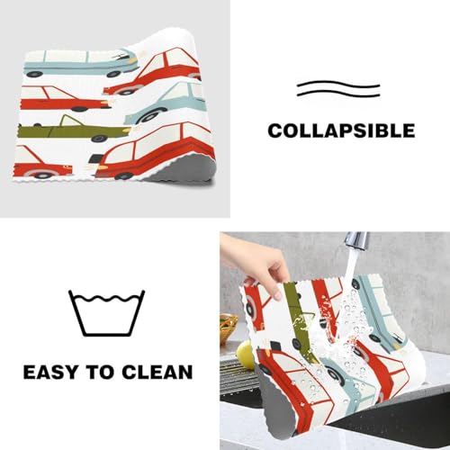 Set de table enfant lavable pour protéger la table des taches lot de 6