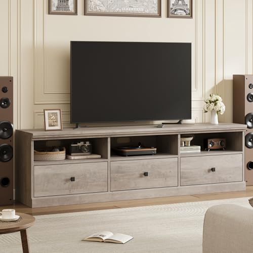 IDEALHOUSE 70in TV Stand for TVs up to 80"