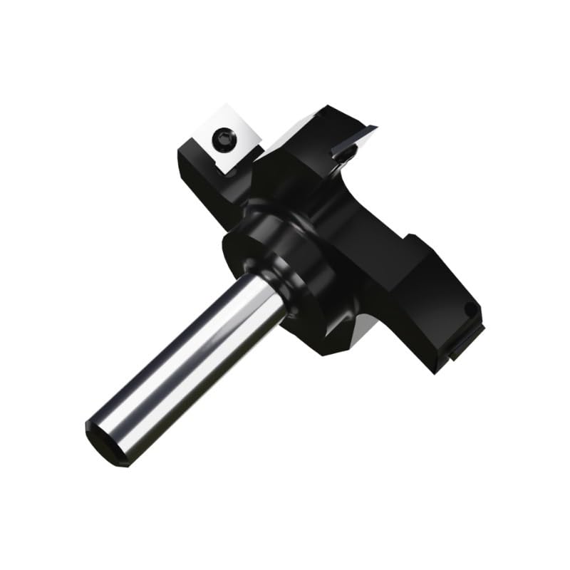 Broca de ranurado tipo "T" Z4, fresa for carpintería, fresa frontal, fresa de carburo(12x76.2)